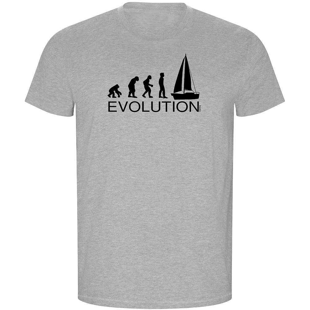 Kruskis Evolution Sail Eco Short Sleeve T-shirt Grau M Mann von Kruskis