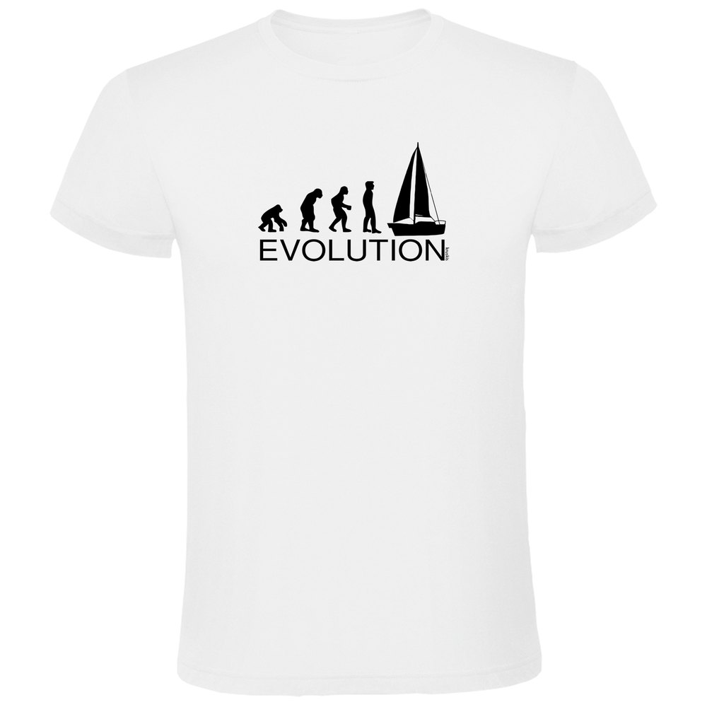 Kruskis Evolution Sail Short Sleeve T-shirt Weiß M Mann von Kruskis