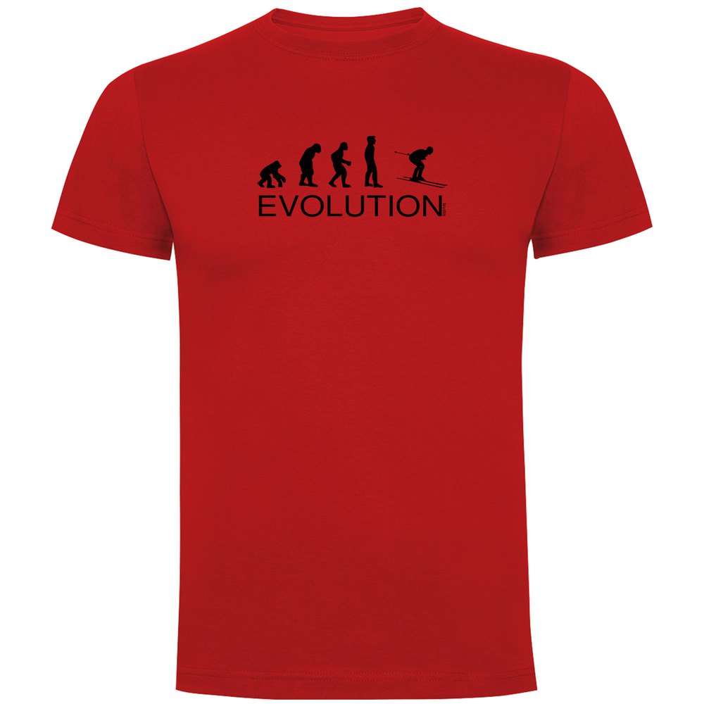 Kruskis Evolution Ski Short Sleeve T-shirt Rot 2XL Mann von Kruskis