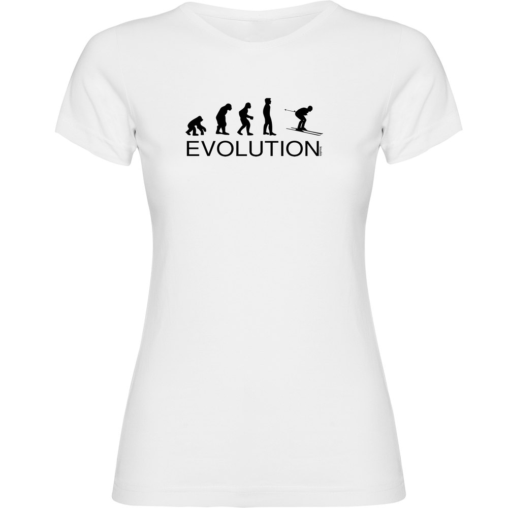 Kruskis Evolution Ski Short Sleeve T-shirt Weiß 2XL Frau von Kruskis