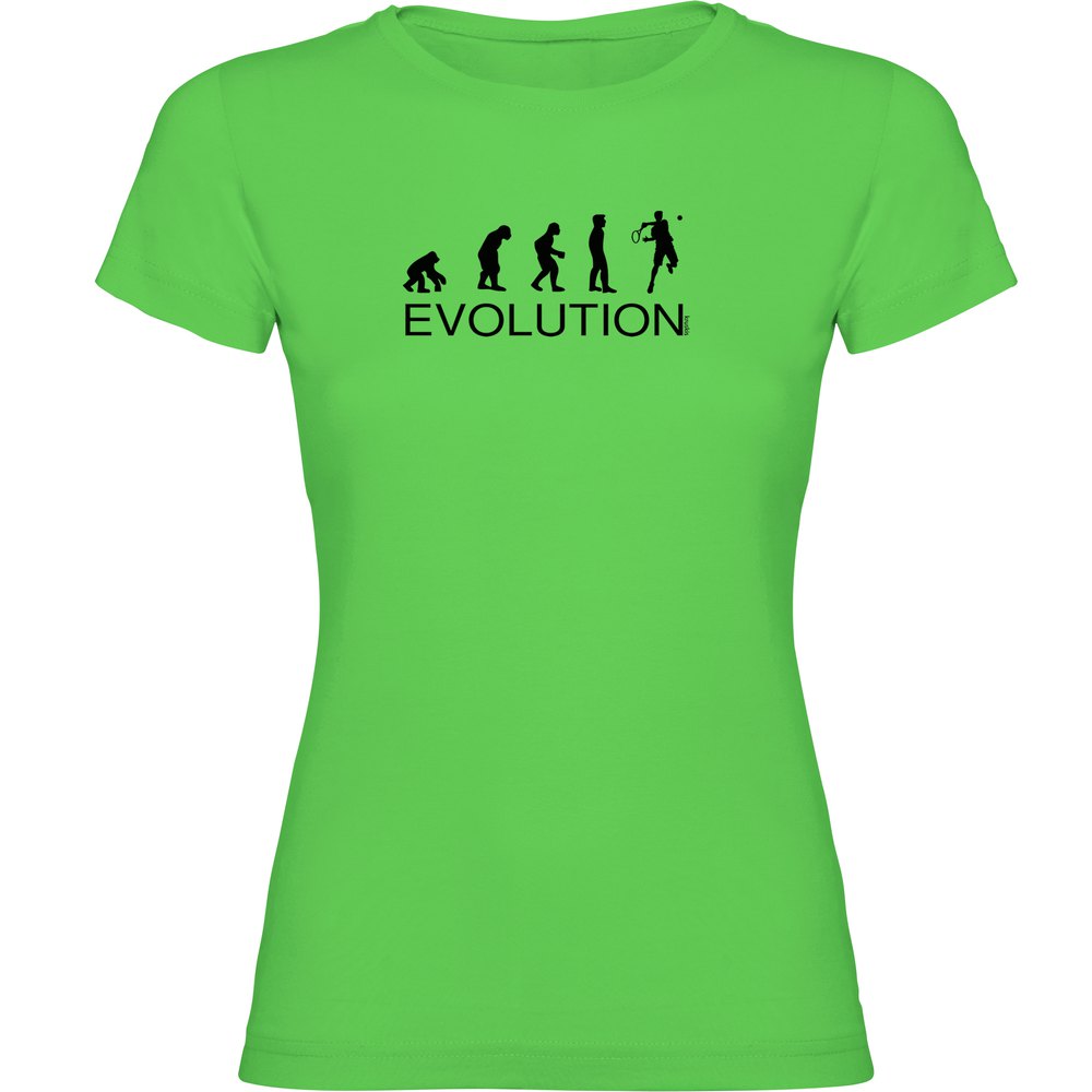 Kruskis Evolution Smash Short Sleeve T-shirt Grün S Frau von Kruskis