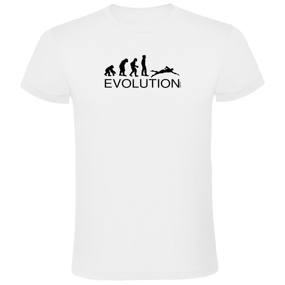 Kruskis Evolution Swim Short Sleeve T-shirt Weiß 3XL Mann von Kruskis