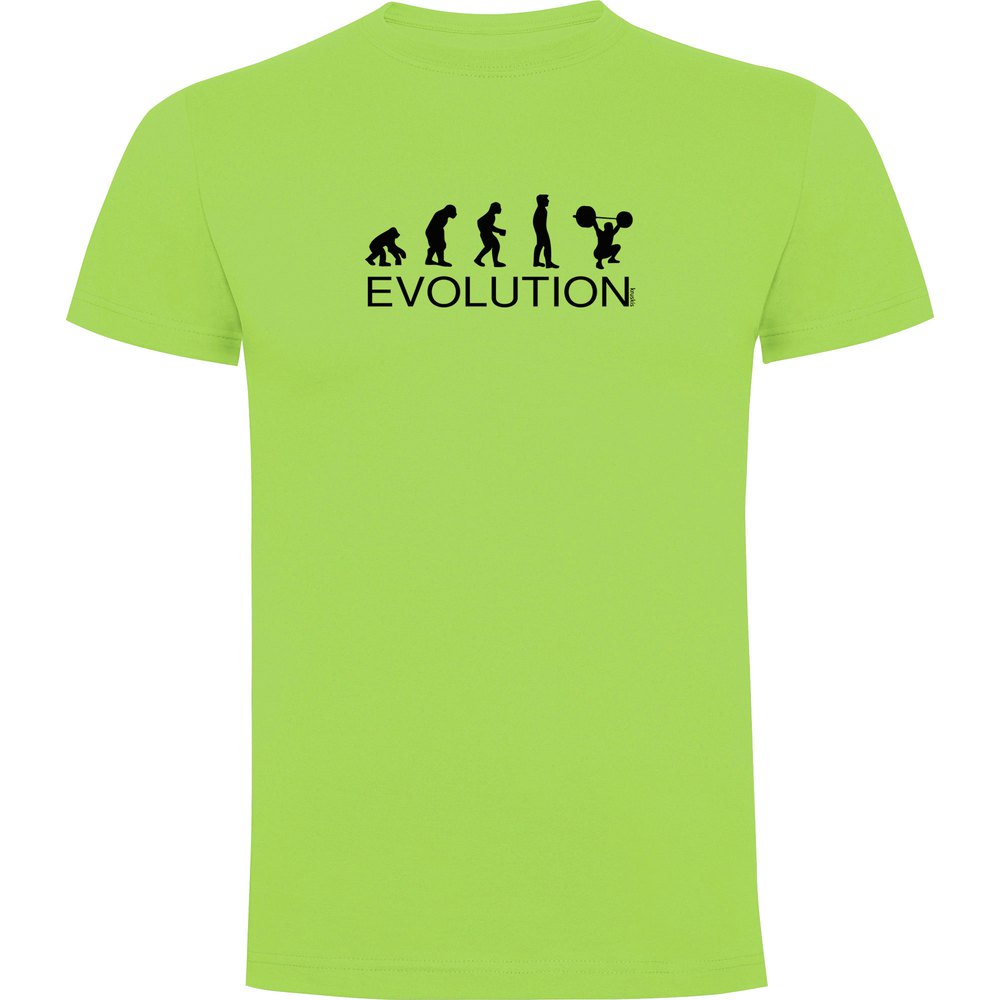 Kruskis Evolution Train Short Sleeve T-shirt Grün 2XL Mann von Kruskis