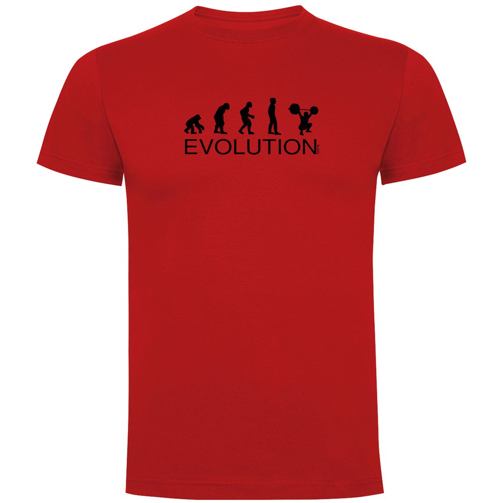 Kruskis Evolution Train Short Sleeve T-shirt Rot 3XL Mann von Kruskis