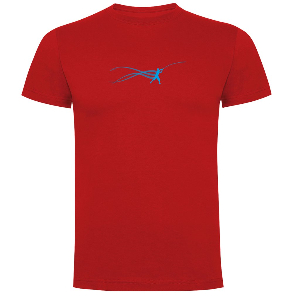 Kruskis Fish Estella Short Sleeve T-shirt Rot 2XL Mann von Kruskis