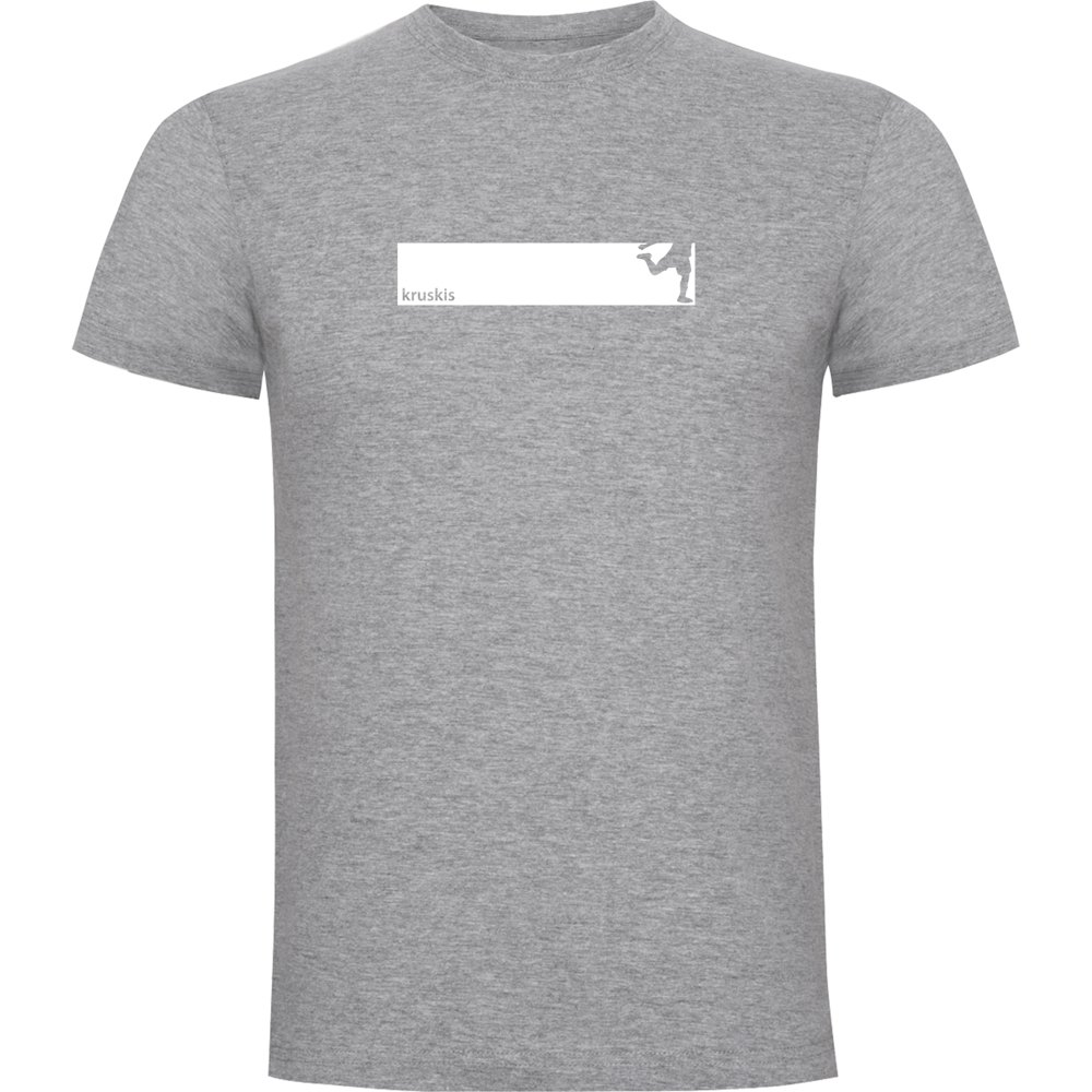 Kruskis Frame Football Short Sleeve T-shirt Grau 3XL Mann von Kruskis