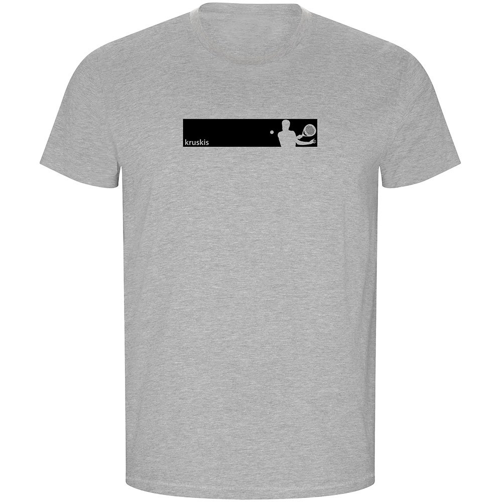Kruskis Frame Padel Eco Short Sleeve T-shirt Grau S Mann von Kruskis