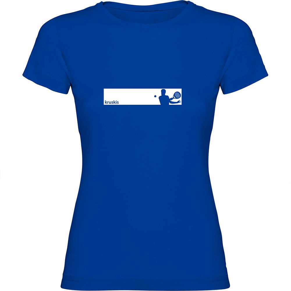 Kruskis Frame Padel Short Sleeve T-shirt Blau 2XL Frau von Kruskis