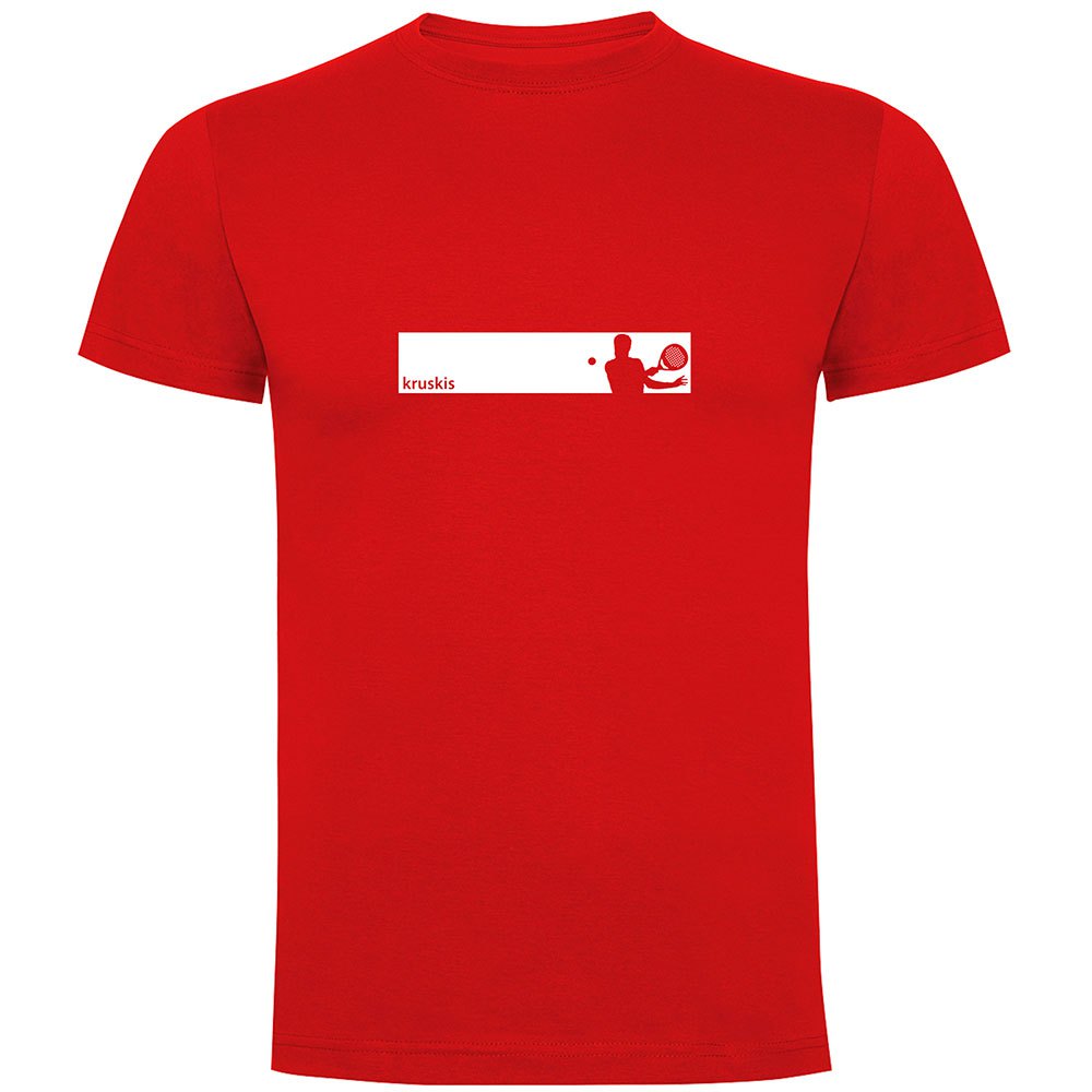 Kruskis Frame Padel Short Sleeve T-shirt Rot 2XL Mann von Kruskis