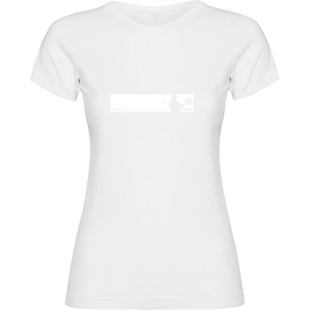 Kruskis Frame Padel Short Sleeve T-shirt Weiß L Frau von Kruskis