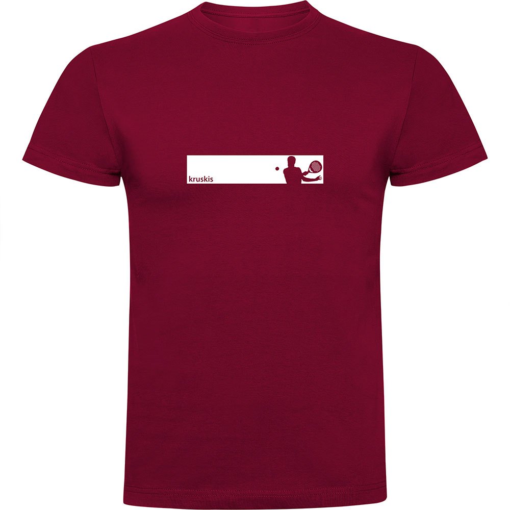 Kruskis Frame Padel Short Sleeve T-shirt Rot XL Mann von Kruskis