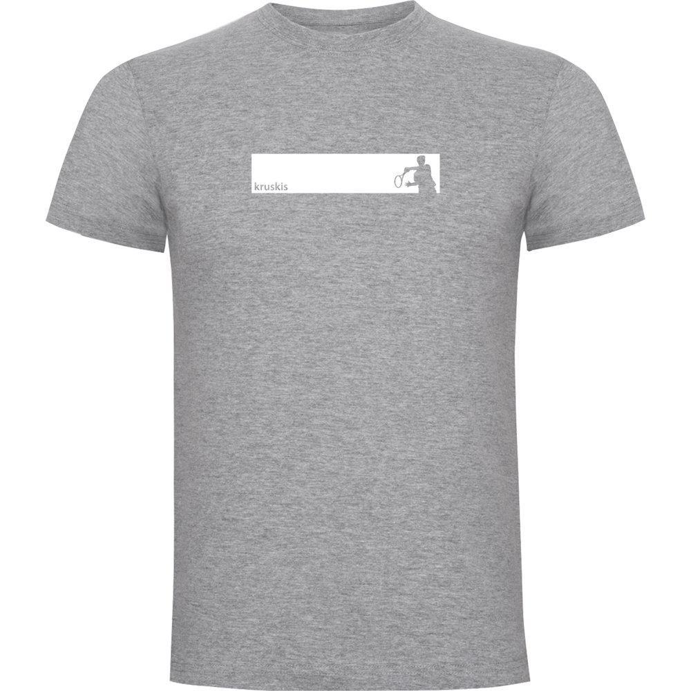 Kruskis Frame Tennis Short Sleeve T-shirt Grau 2XL Mann von Kruskis