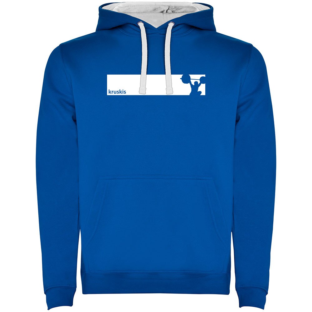 Kruskis Frame Train Two-colour Hoodie Blau L Mann von Kruskis