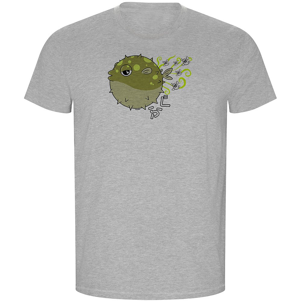 Kruskis Fugu Eco Short Sleeve T-shirt Grau L Mann von Kruskis