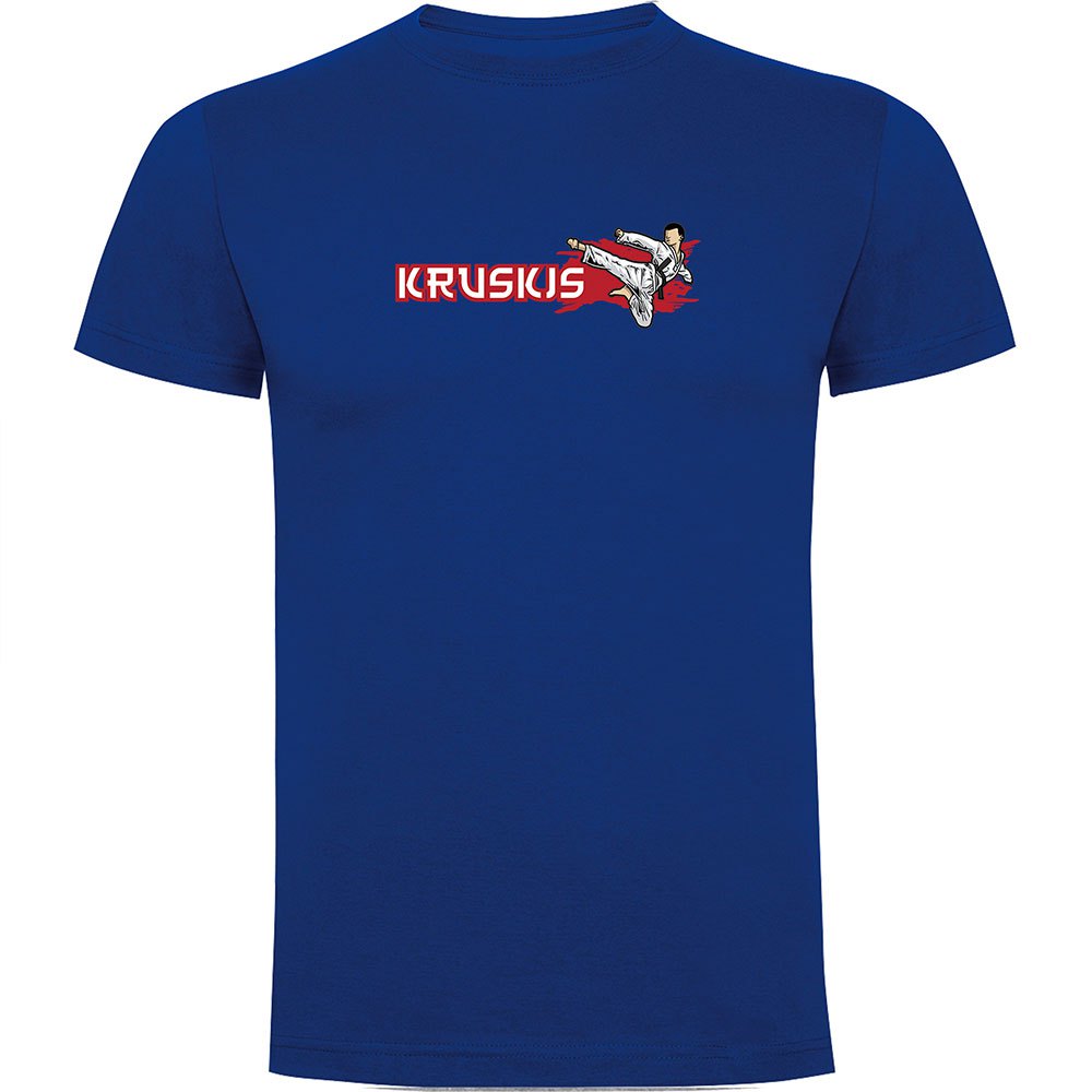 Kruskis Judo Short Sleeve T-shirt Blau 3XL Mann von Kruskis
