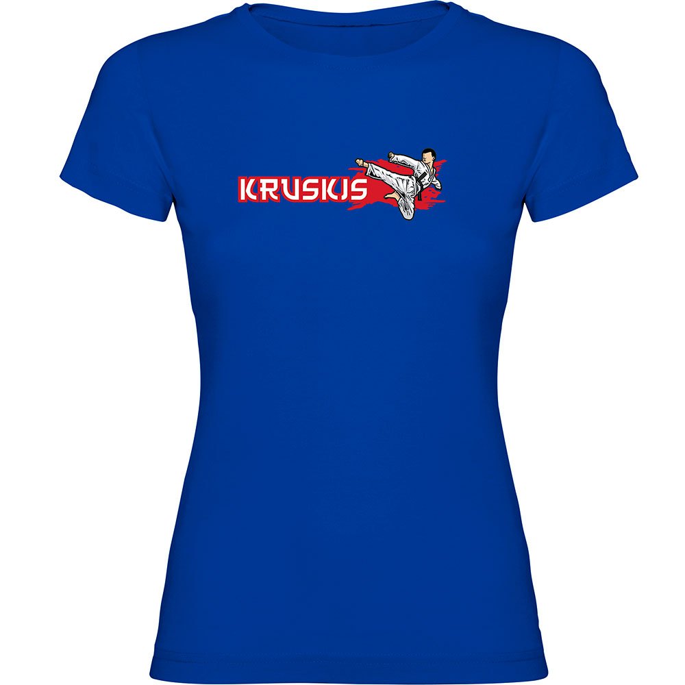 Kruskis Judo Short Sleeve T-shirt Blau XL Frau von Kruskis