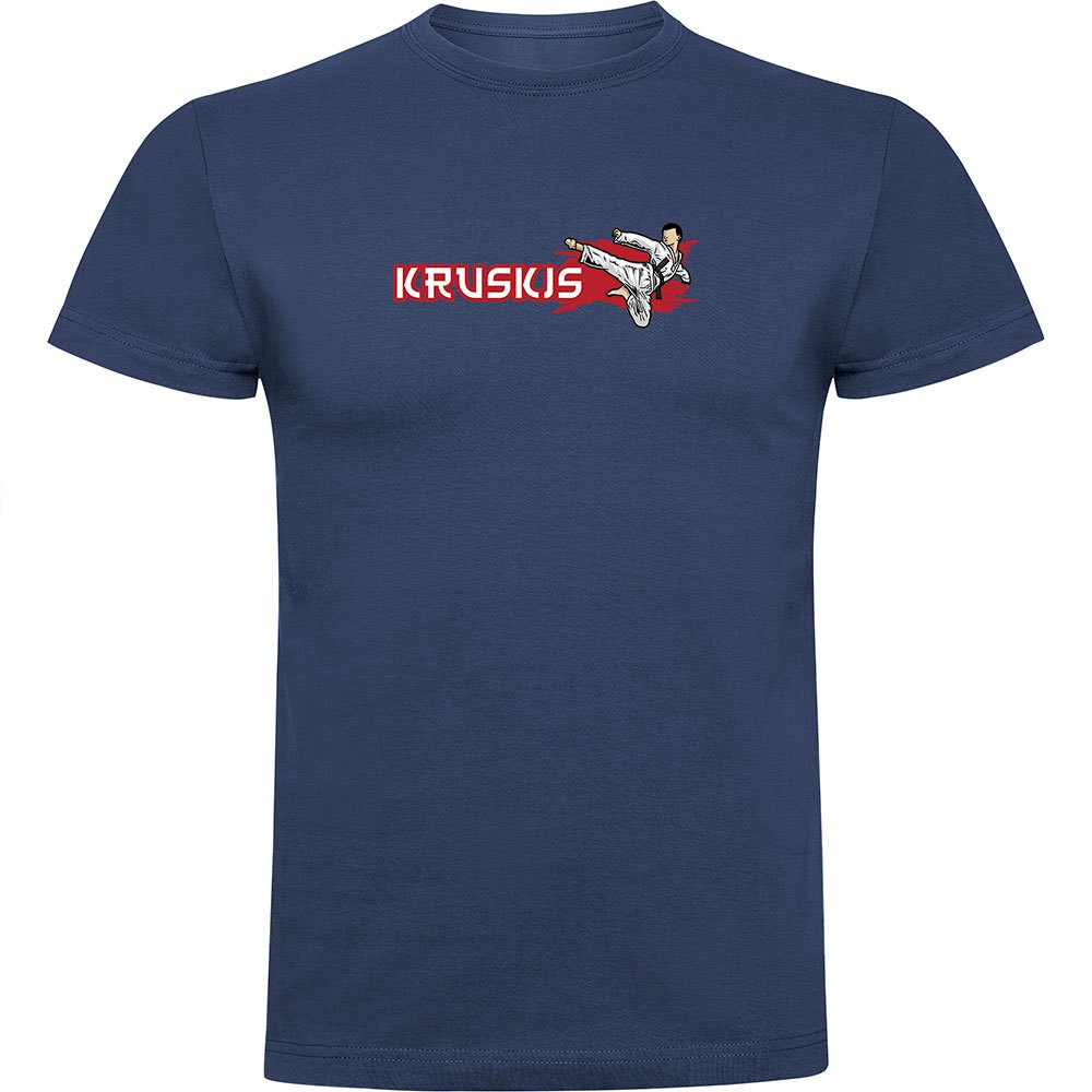 Kruskis Judo Short Sleeve T-shirt Blau XL Mann von Kruskis