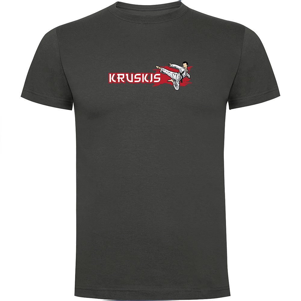 Kruskis Judo Short Sleeve T-shirt Grau 2XL Mann von Kruskis