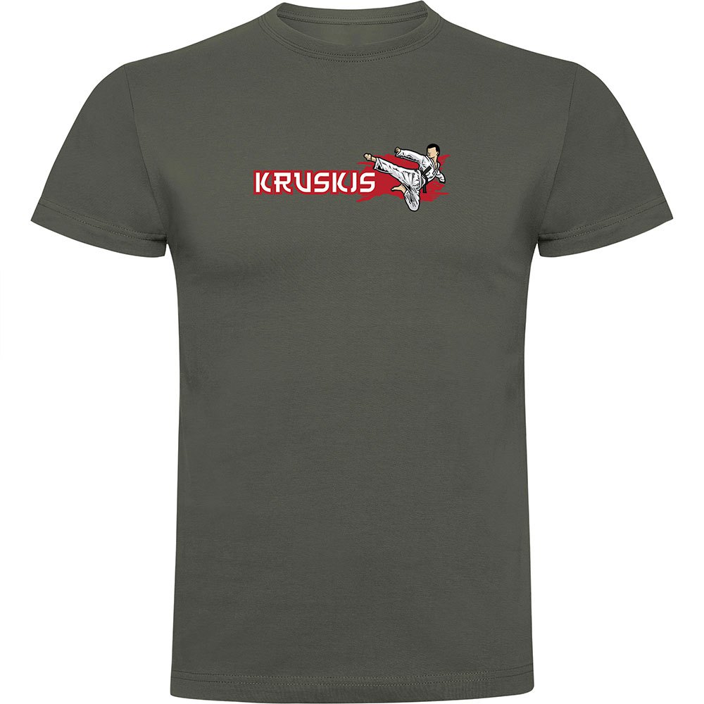 Kruskis Judo Short Sleeve T-shirt Grün M Mann von Kruskis