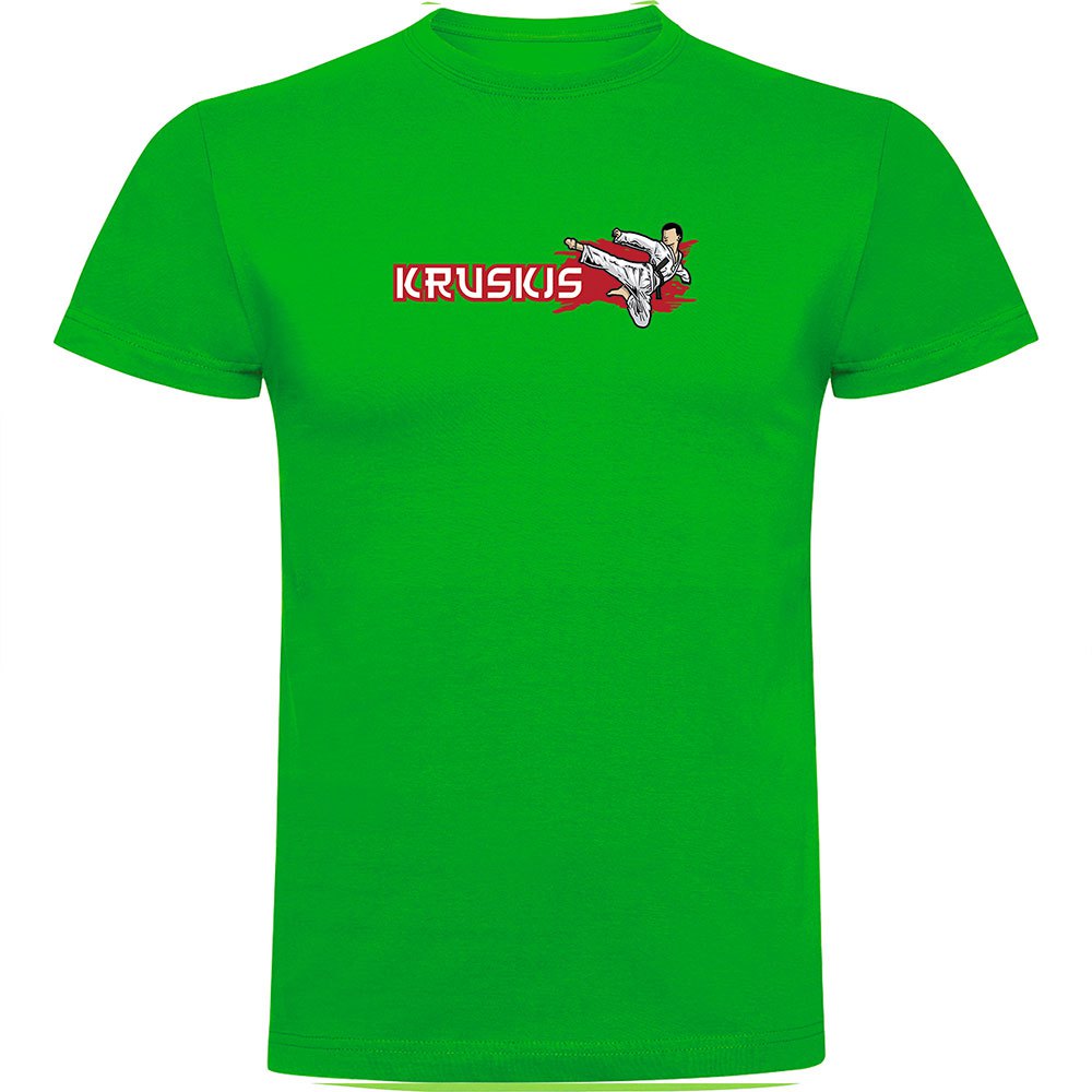 Kruskis Judo Short Sleeve T-shirt Grün 3XL Mann von Kruskis