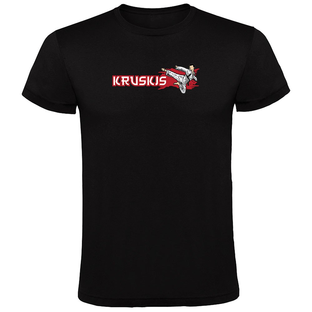 Kruskis Judo Short Sleeve T-shirt Schwarz 2XL Mann von Kruskis