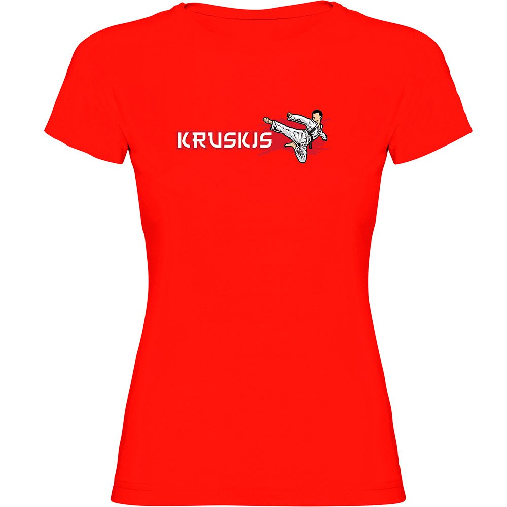 Kruskis Judo Short Sleeve T-shirt Rot L Frau von Kruskis