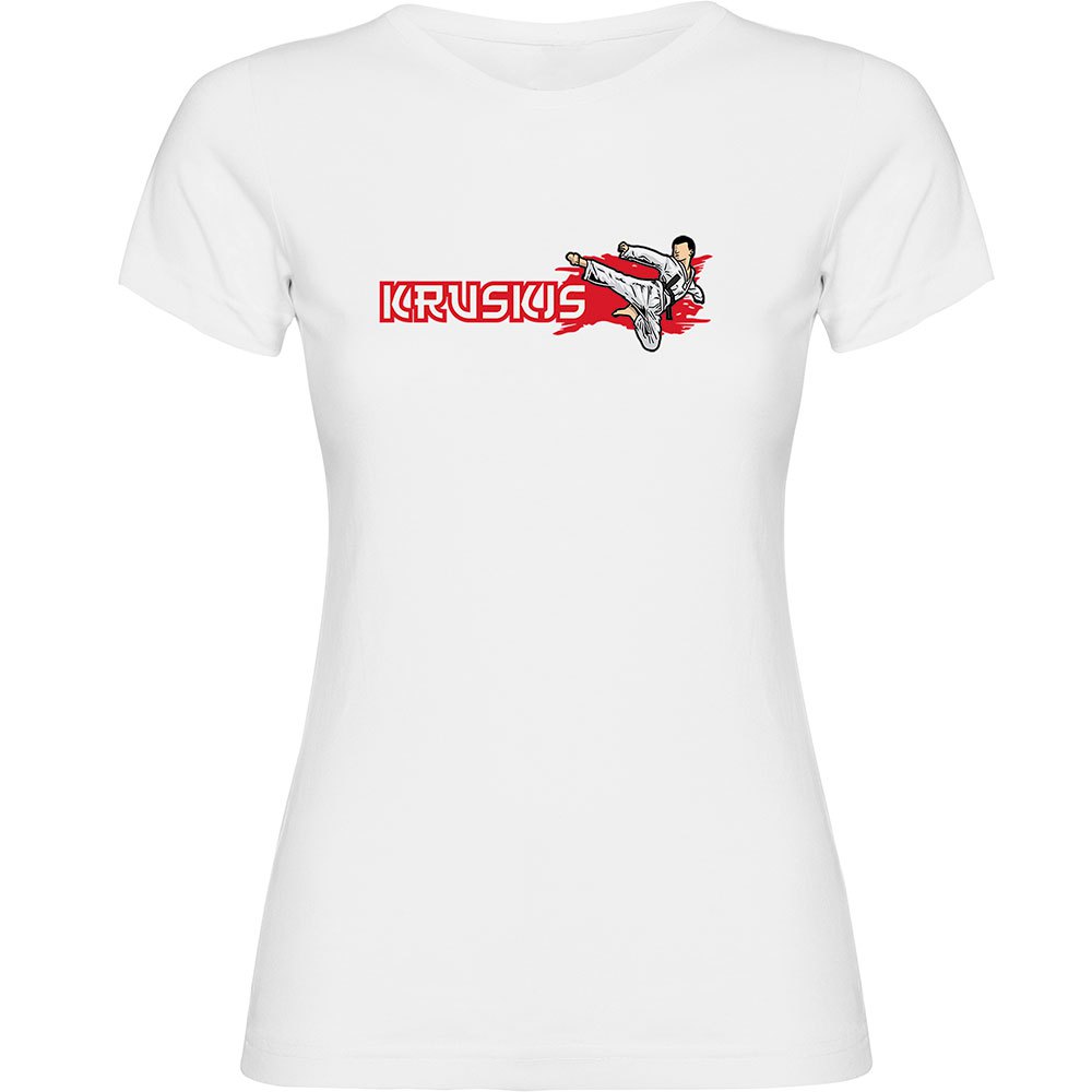 Kruskis Judo Short Sleeve T-shirt Weiß 2XL Frau von Kruskis