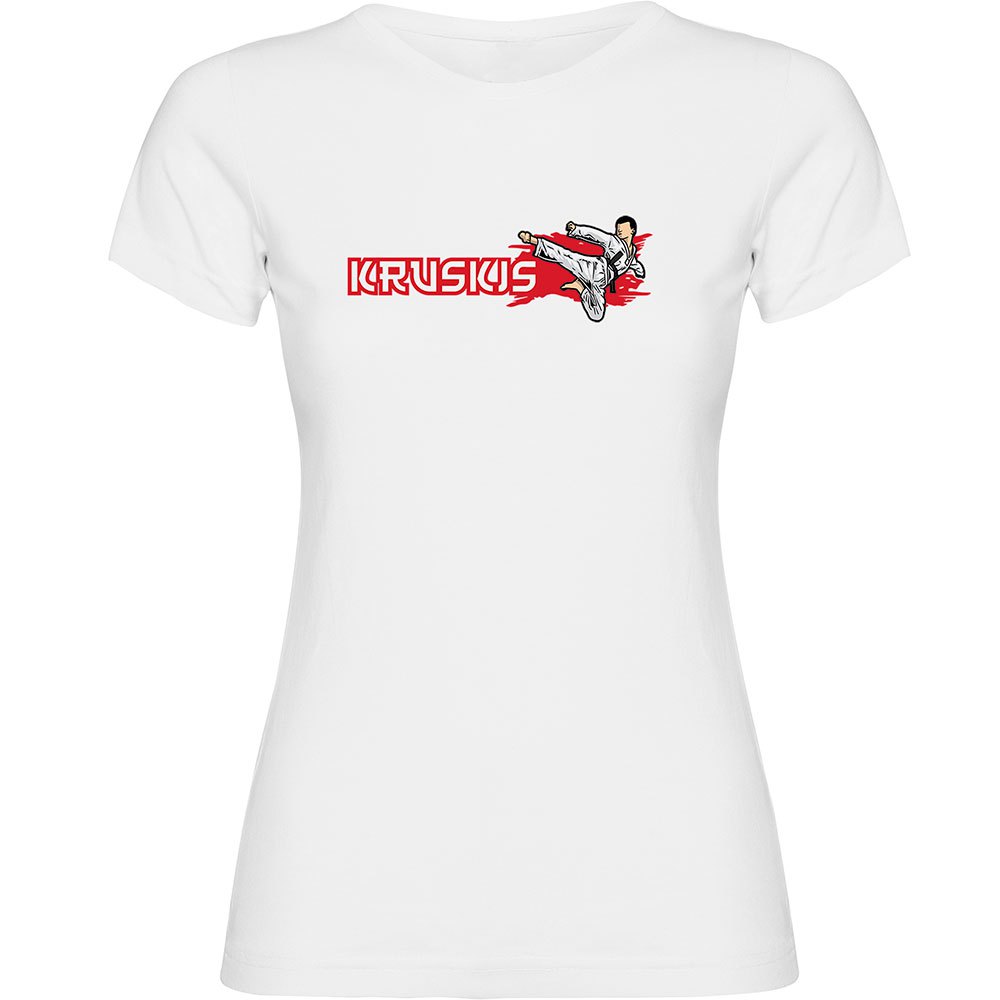 Kruskis Judo Short Sleeve T-shirt Weiß M Frau von Kruskis