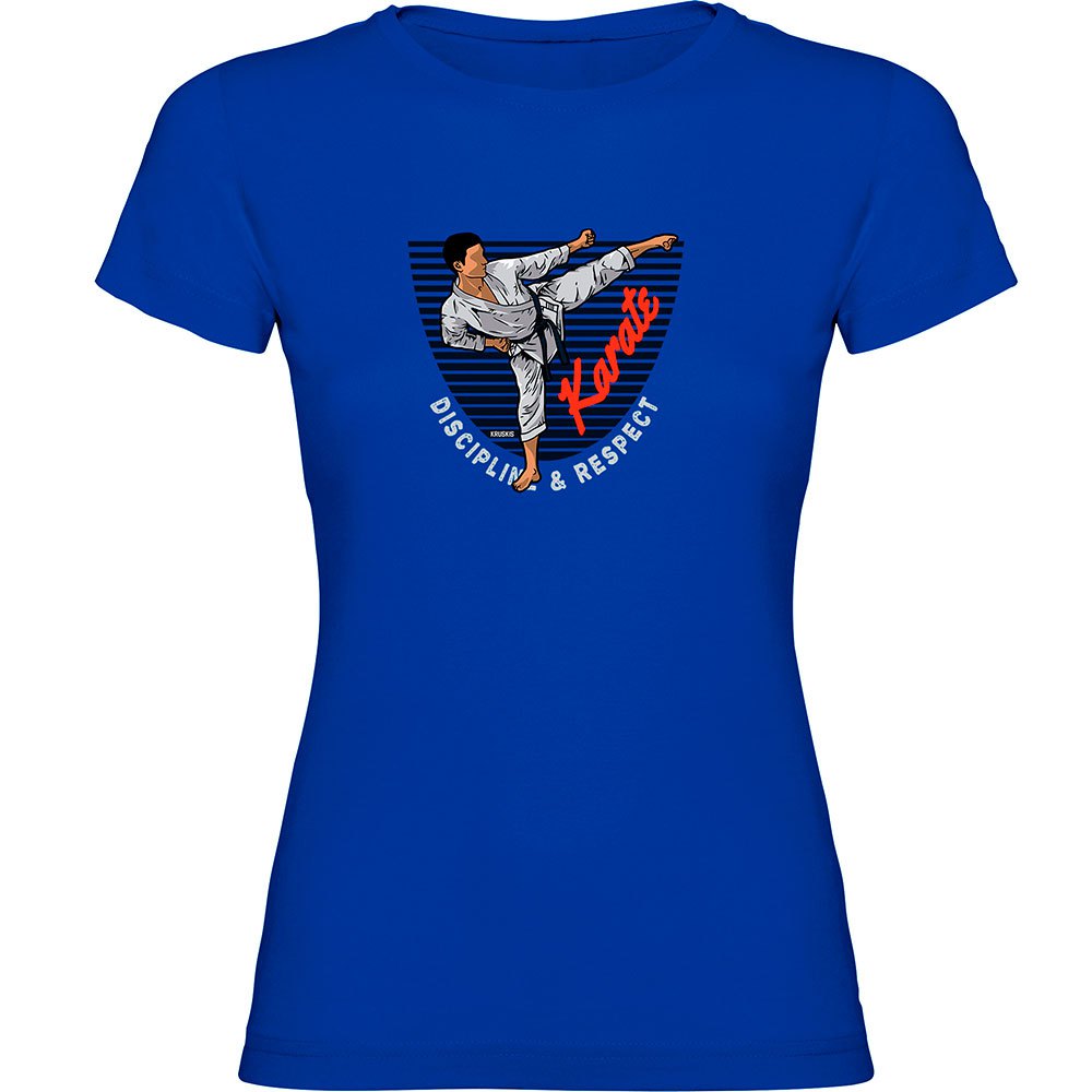 Kruskis Karate Short Sleeve T-shirt Blau 2XL Frau von Kruskis