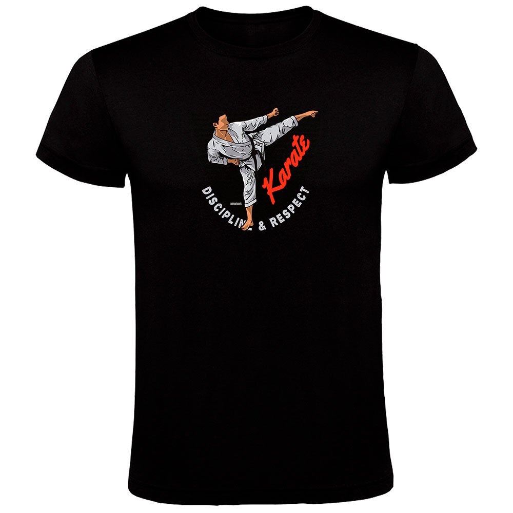 Kruskis Karate Short Sleeve T-shirt Schwarz 2XL Mann von Kruskis