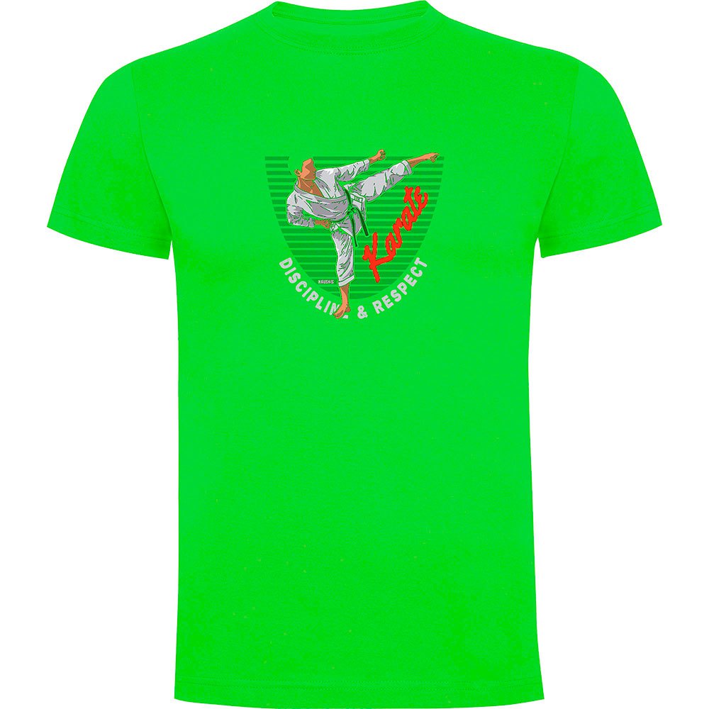 Kruskis Karate Short Sleeve T-shirt Grün 3XL Mann von Kruskis