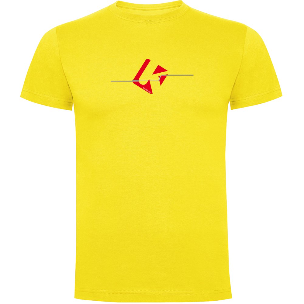 Kruskis Logo Cave Marker Short Sleeve T-shirt Gelb L Mann von Kruskis