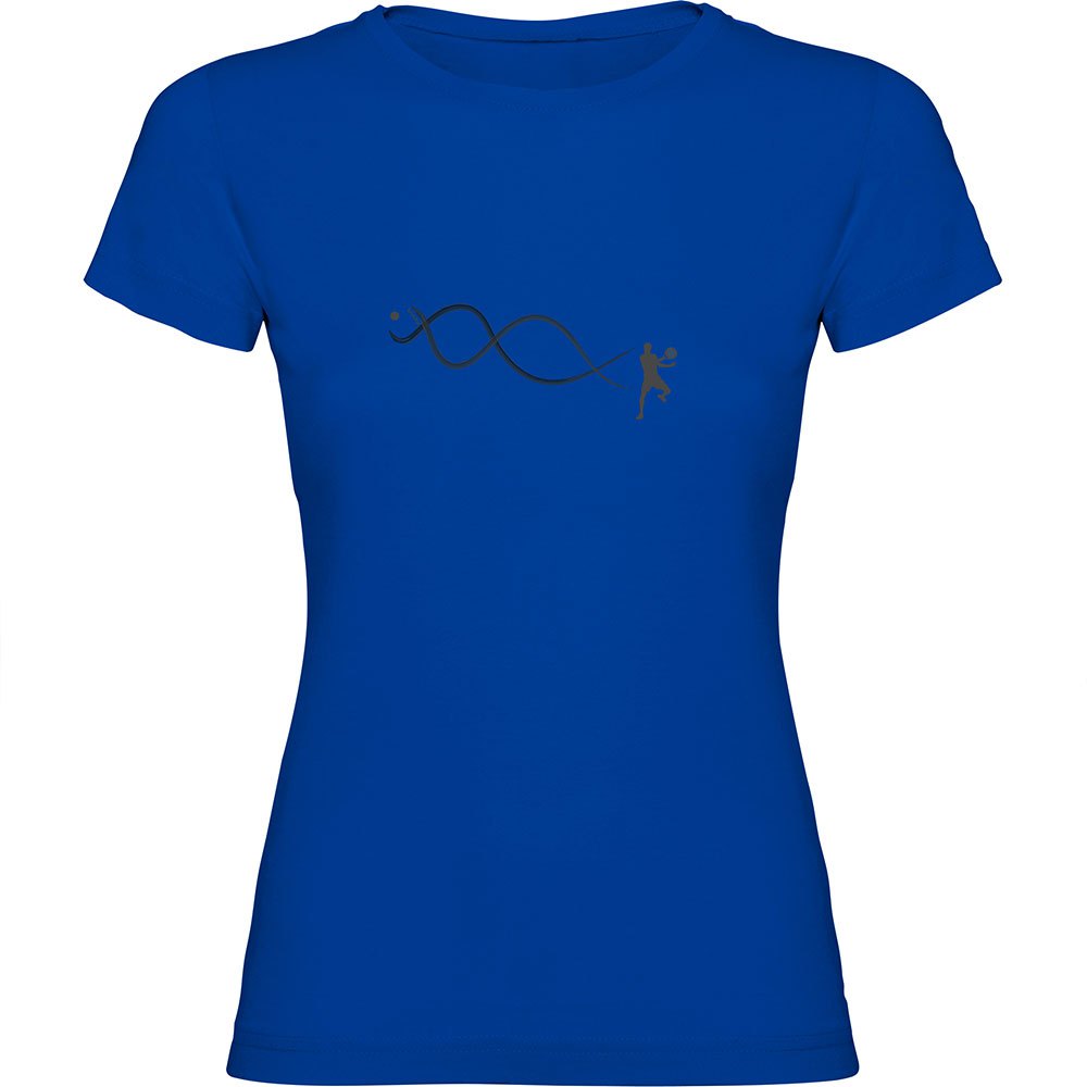 Kruskis Padel Dna Short Sleeve T-shirt Blau 2XL Frau von Kruskis