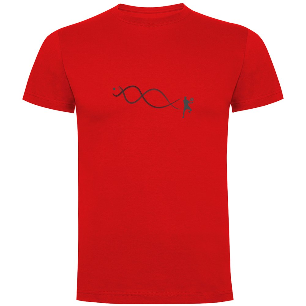 Kruskis Padel Dna Short Sleeve T-shirt Rot 2XL Mann von Kruskis