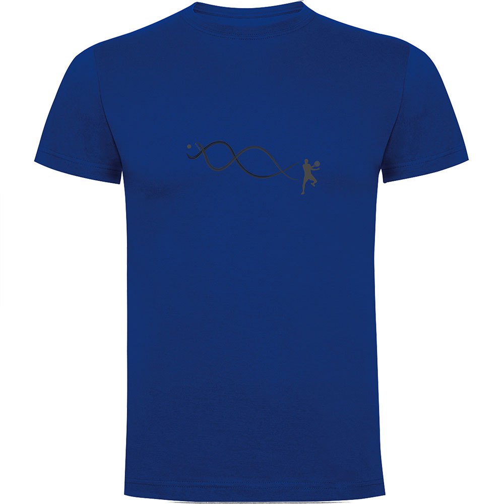 Kruskis Padel Dna Short Sleeve T-shirt Blau XL Mann von Kruskis