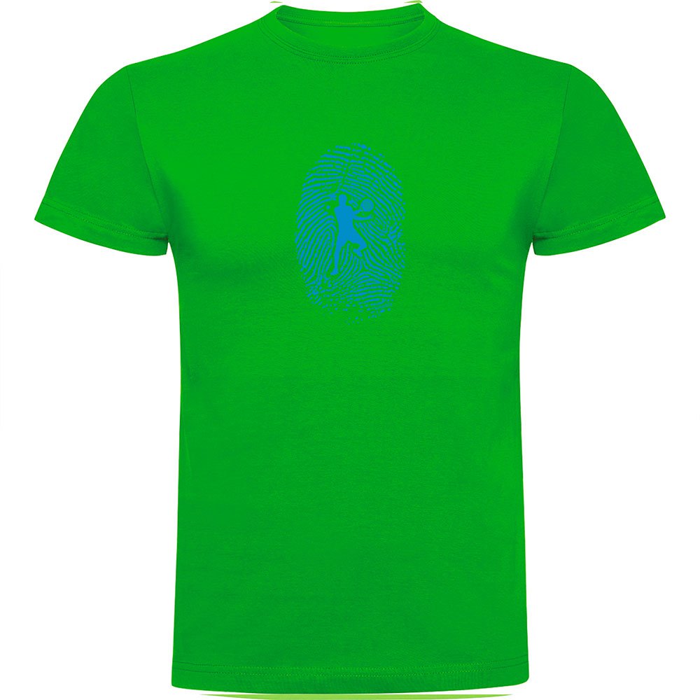 Kruskis Padel Fingerprint Short Sleeve T-shirt Grün 3XL Mann von Kruskis