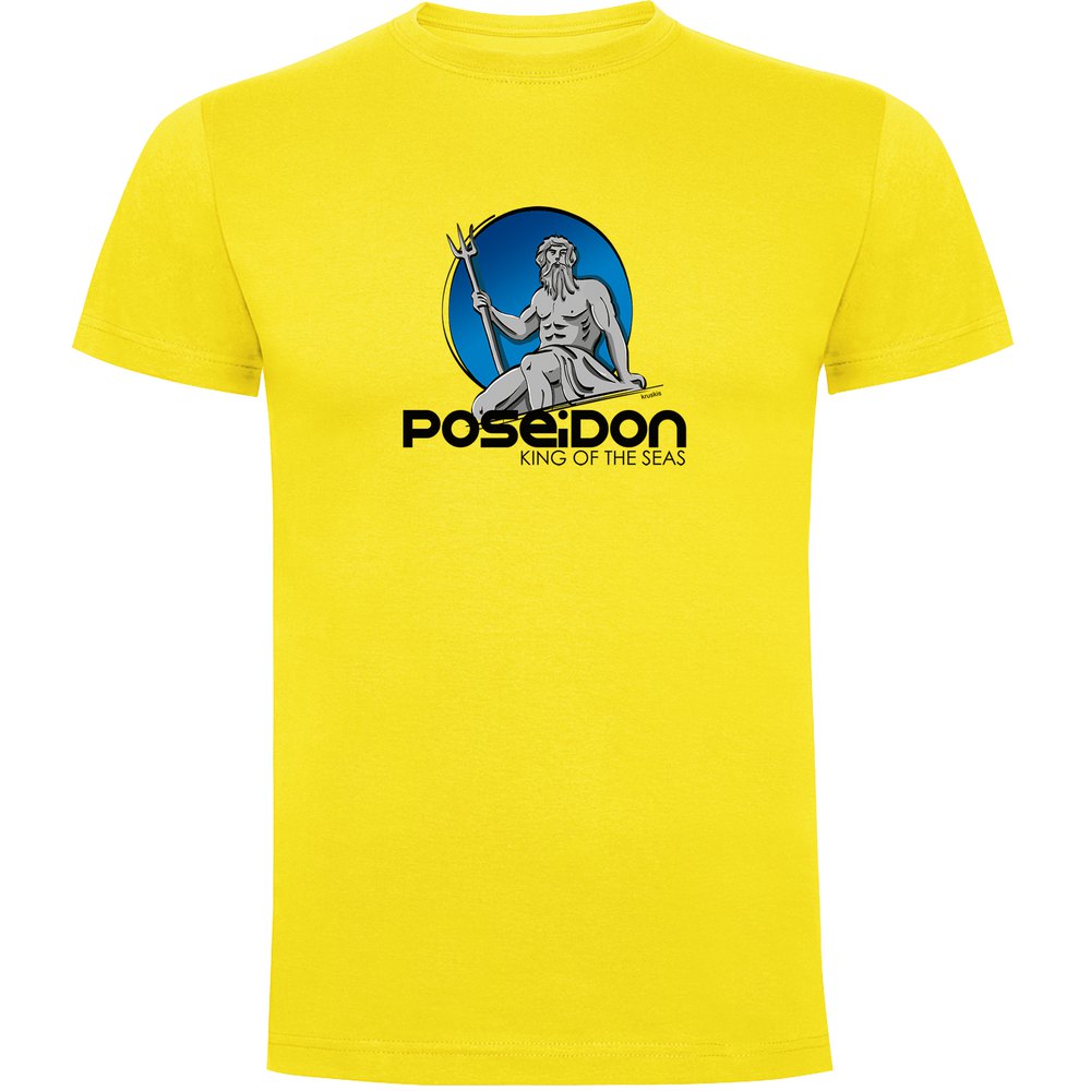 Kruskis Poseidon Short Sleeve T-shirt Gelb L Mann von Kruskis