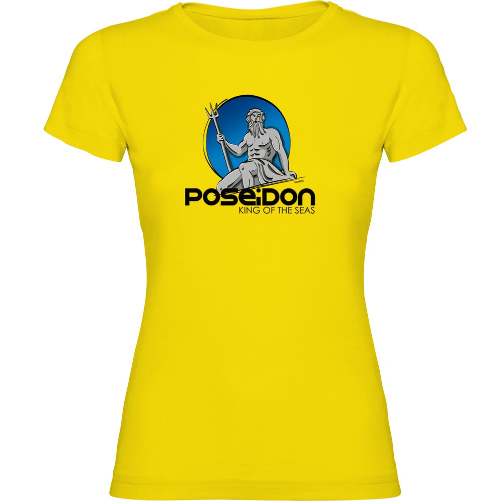 Kruskis Poseidon Short Sleeve T-shirt Gelb L Mann von Kruskis