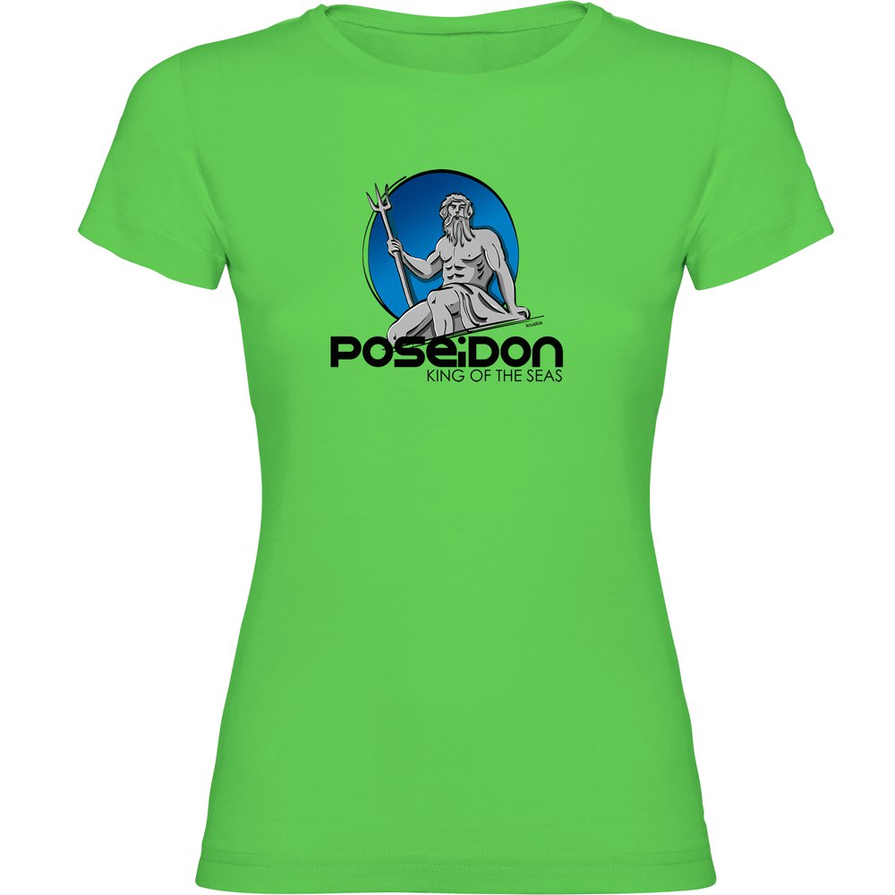 Kruskis Poseidon Short Sleeve T-shirt Grün 2XL Mann von Kruskis