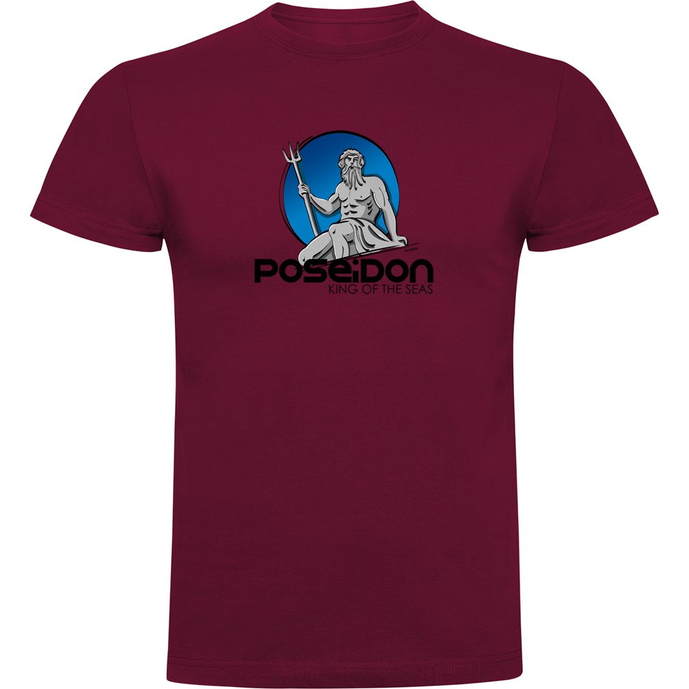 Kruskis Poseidon Short Sleeve T-shirt Lila 3XL Mann von Kruskis