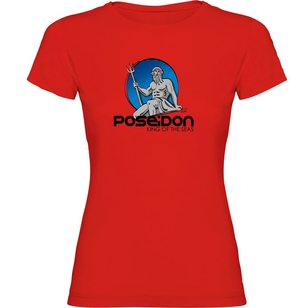 Kruskis Poseidon Short Sleeve T-shirt Rot S Mann von Kruskis