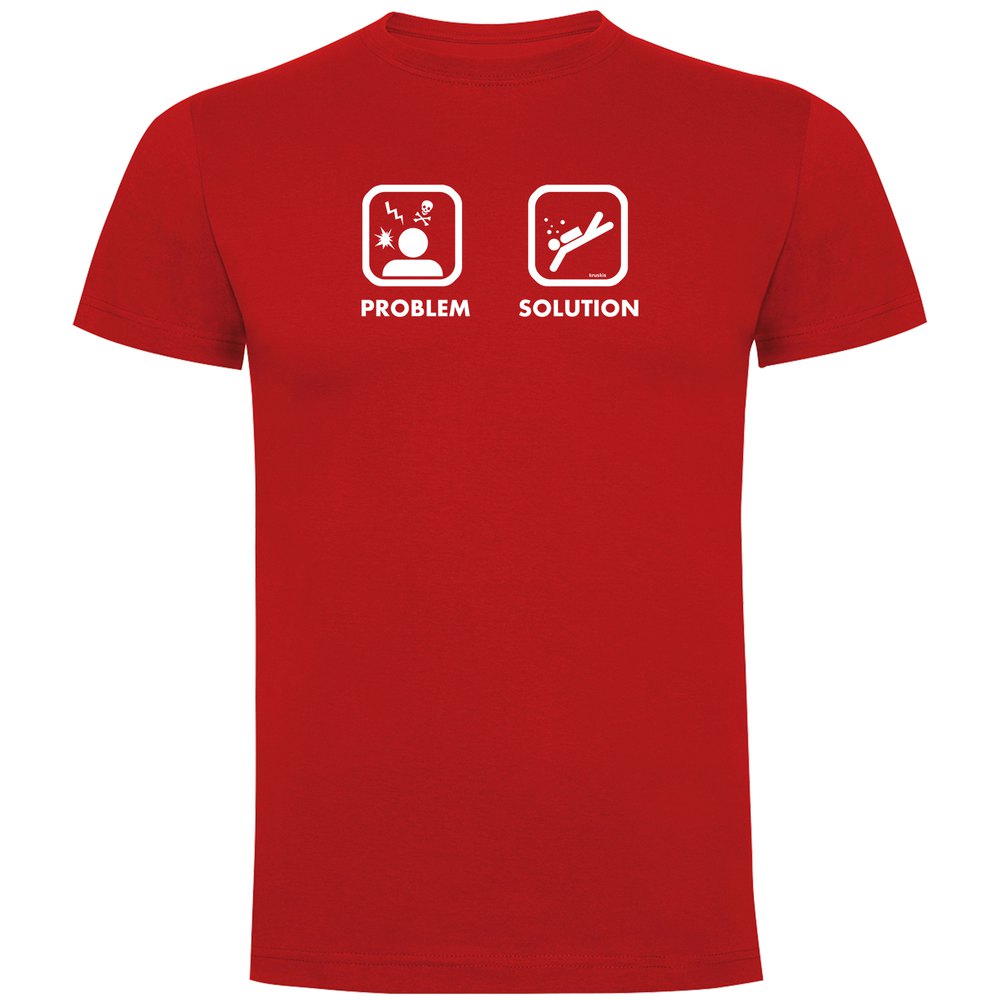 Kruskis Problem Solution Dive Short Sleeve T-shirt Rot M Mann von Kruskis