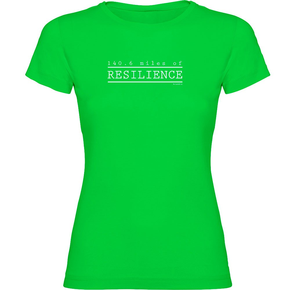 Kruskis Resilience Short Sleeve T-shirt Grün S Frau von Kruskis
