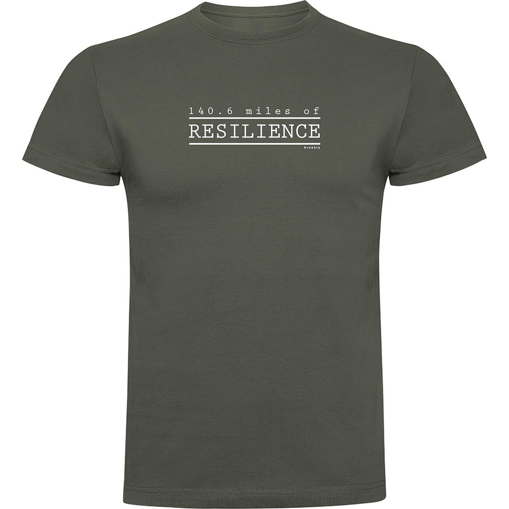 Kruskis Resilience Short Sleeve T-shirt Grün S Mann von Kruskis