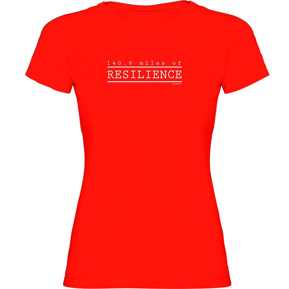 Kruskis Resilience Short Sleeve T-shirt Rot L Frau von Kruskis