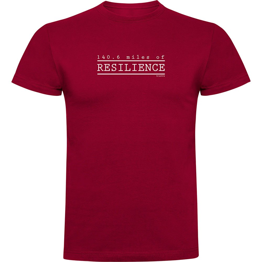 Kruskis Resilience Short Sleeve T-shirt Rot S Mann von Kruskis