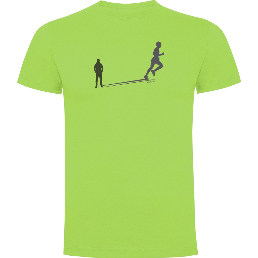 Kruskis Run Shadow Short Sleeve T-shirt Grün M Mann von Kruskis