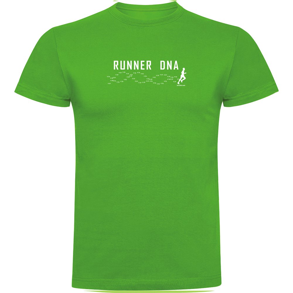 Kruskis Runner Dna Short Sleeve T-shirt Grün S Mann von Kruskis