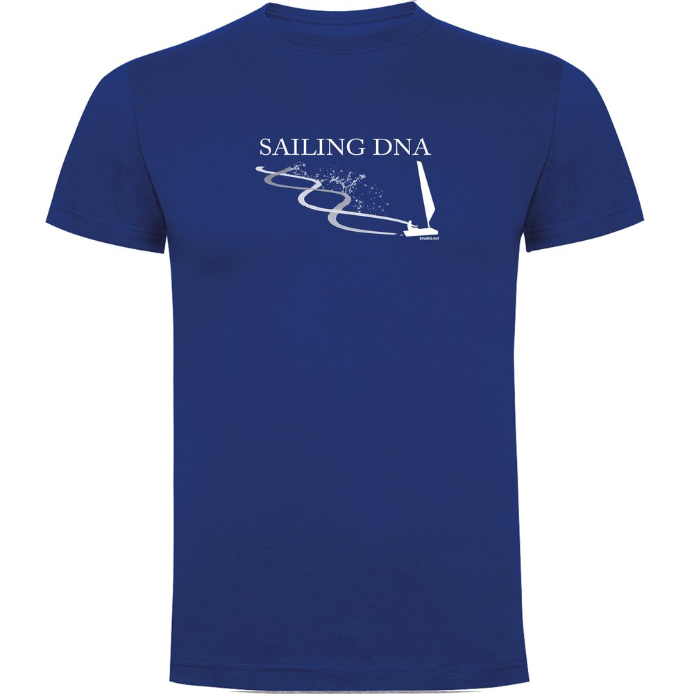 Kruskis Sailing Dna Short Sleeve T-shirt Blau S Mann von Kruskis