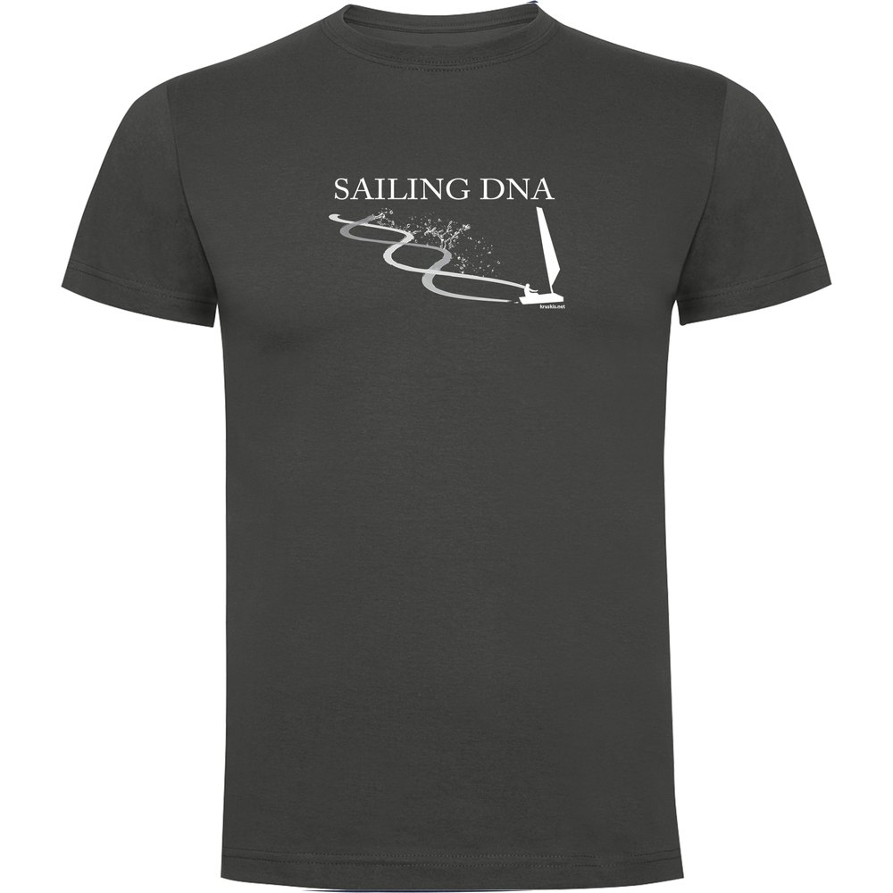 Kruskis Sailing Dna Short Sleeve T-shirt Grau 3XL Mann von Kruskis